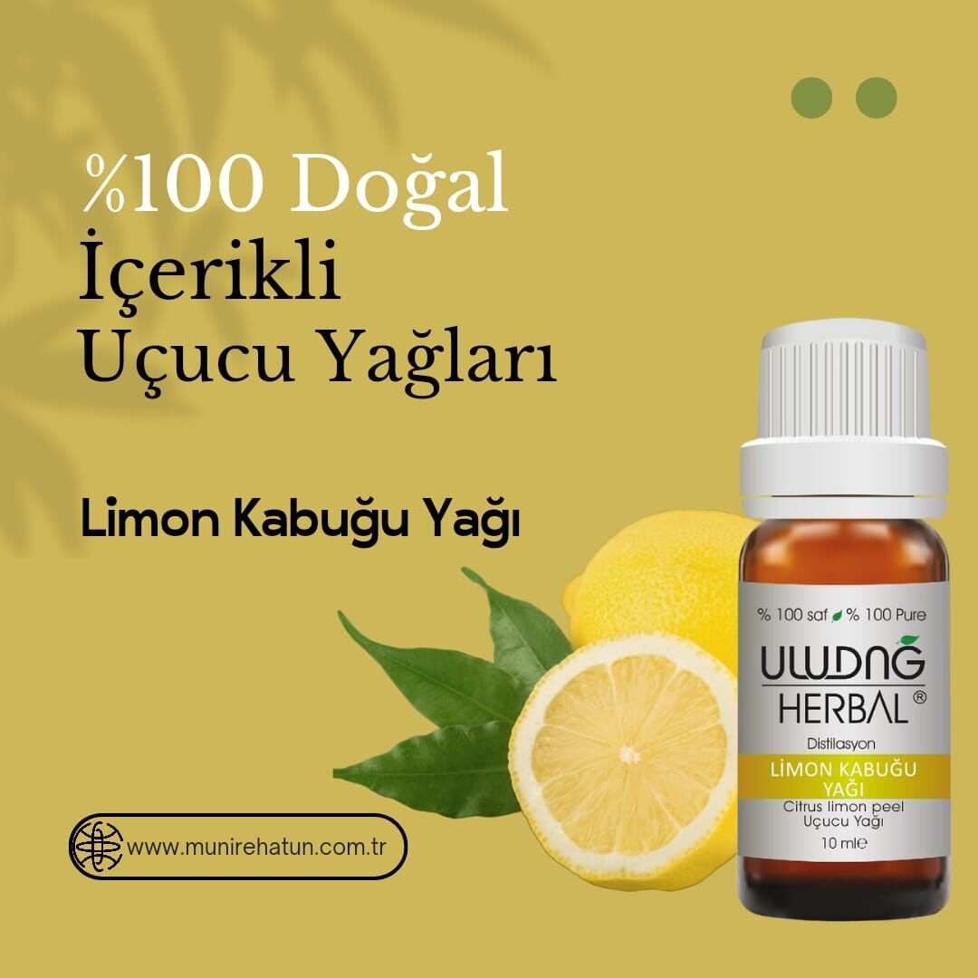 Limon Kabuğu Yağı 10 ml