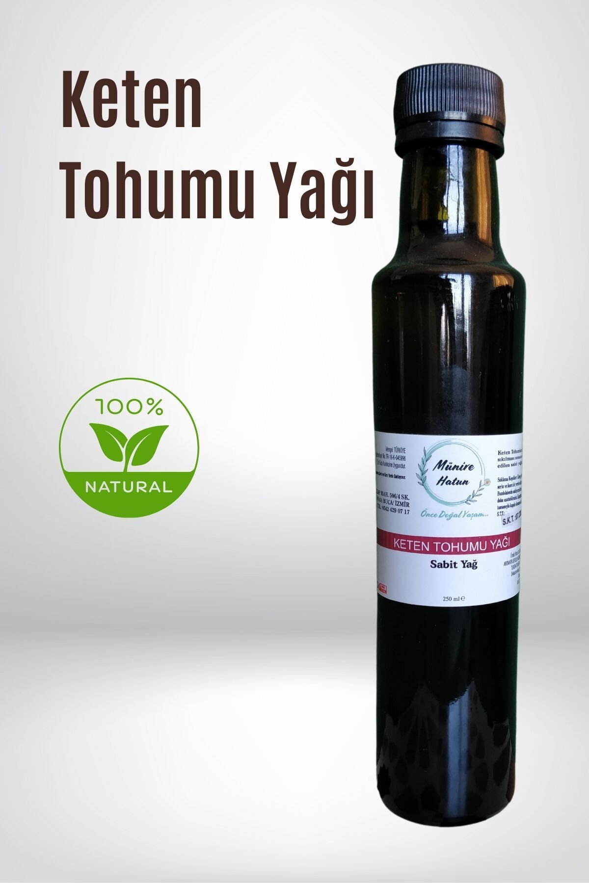 Keten Tohumu Yağı 250 ml