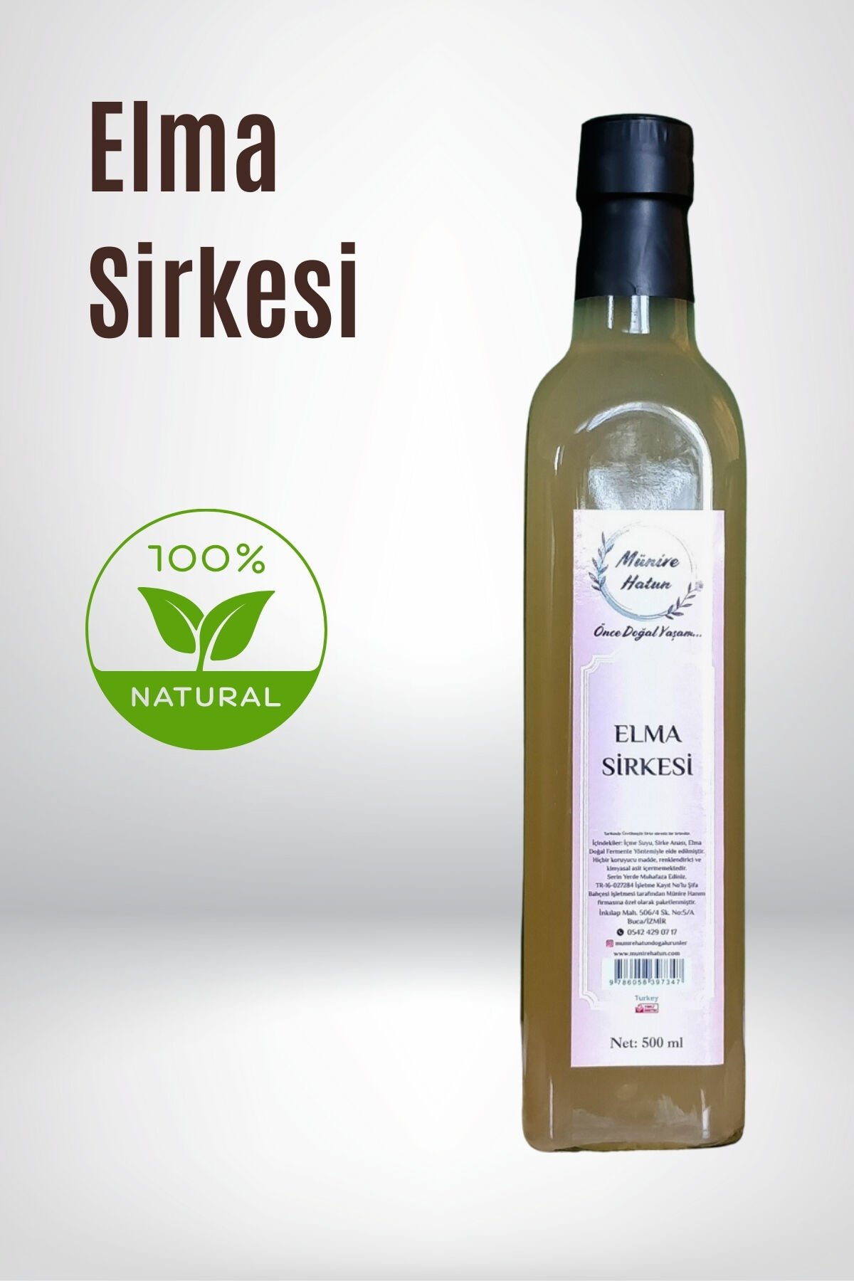 Elma Sirkesi 500 ml