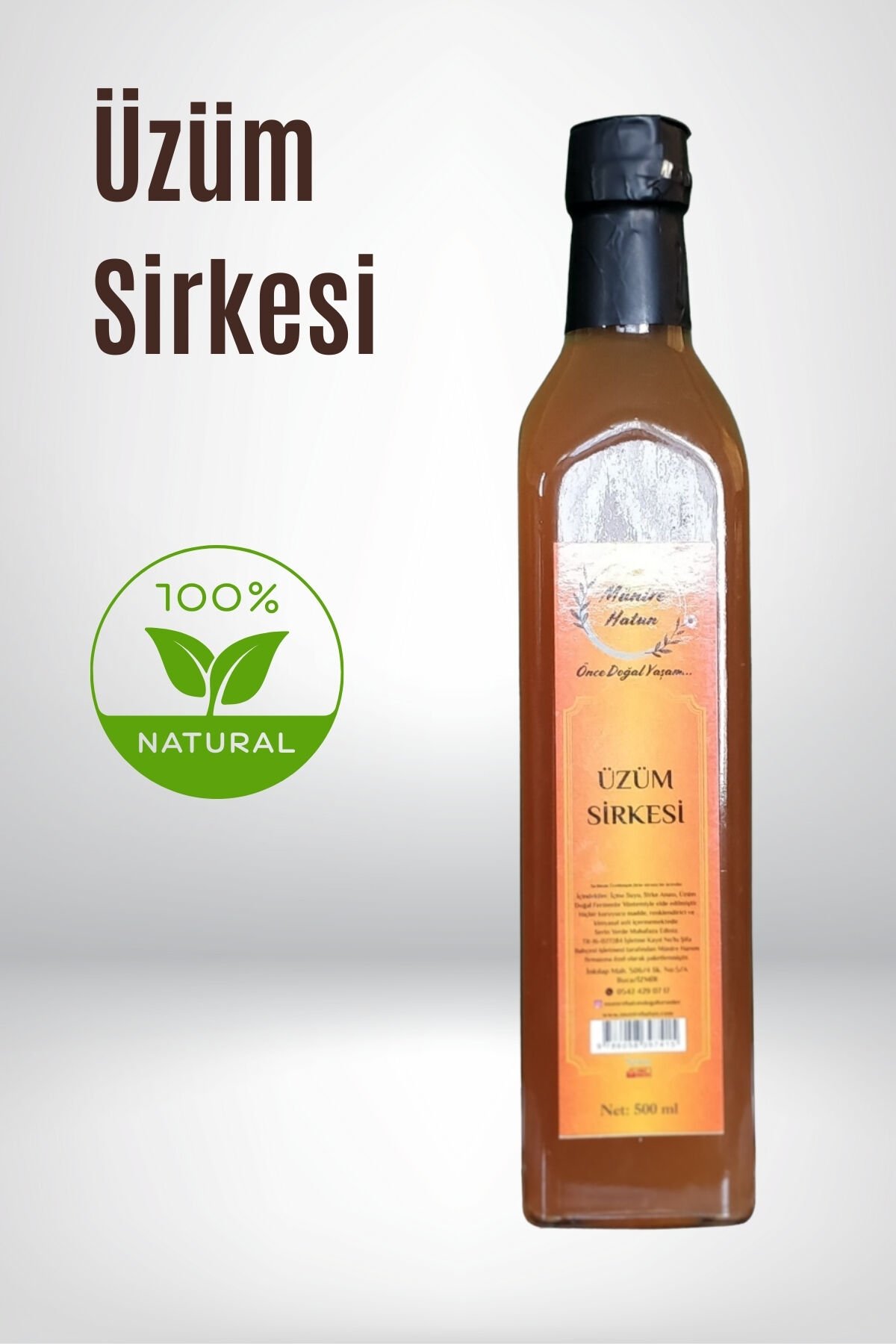 Üzüm Sirkesi 500 ml