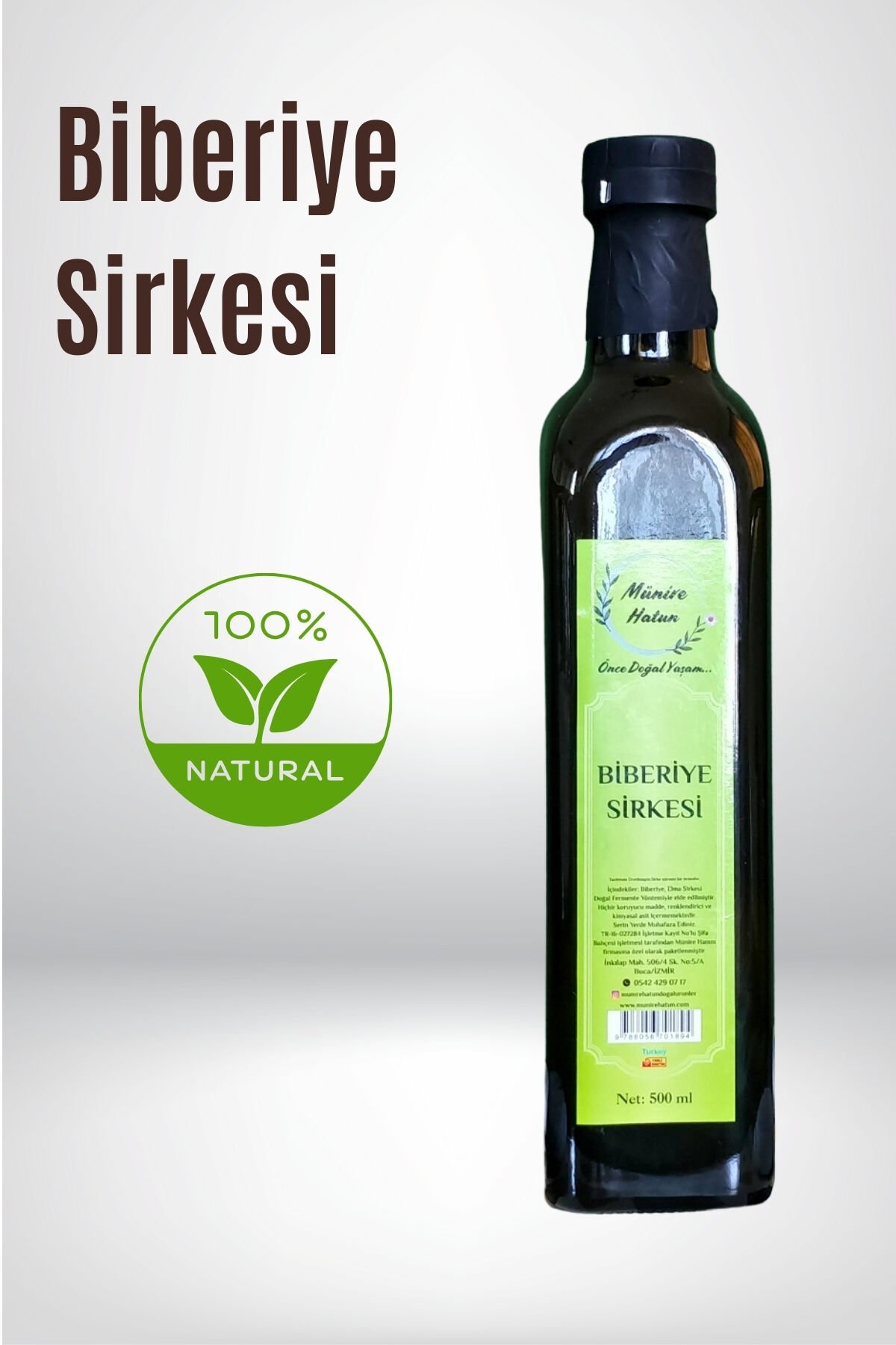 Biberiye Sirkesi 500 ml