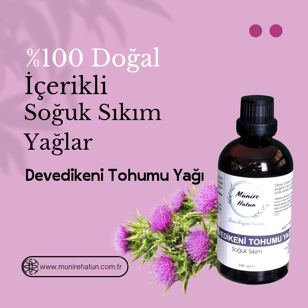 Deve Dikeni Tohumu Yağı 100 ml