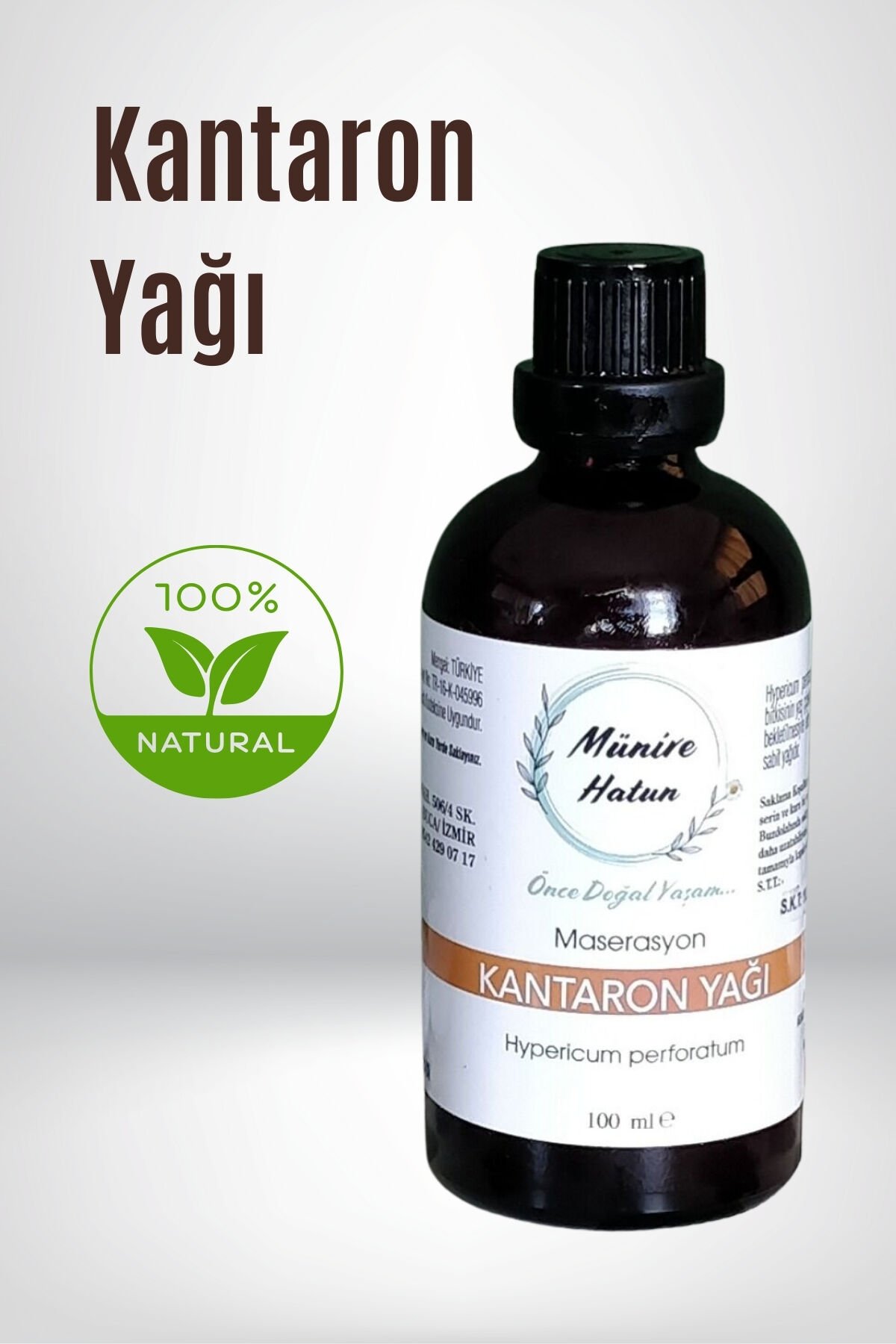 Kantaron Yağı 100 ml