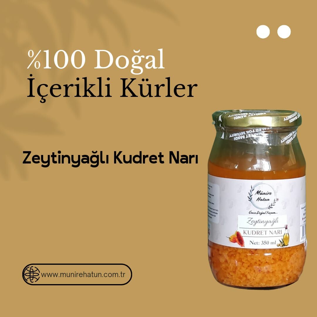 Zeytinyağlı Kudret Narı 350 ml