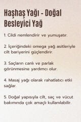 Haşhaş Yağı 100 ml